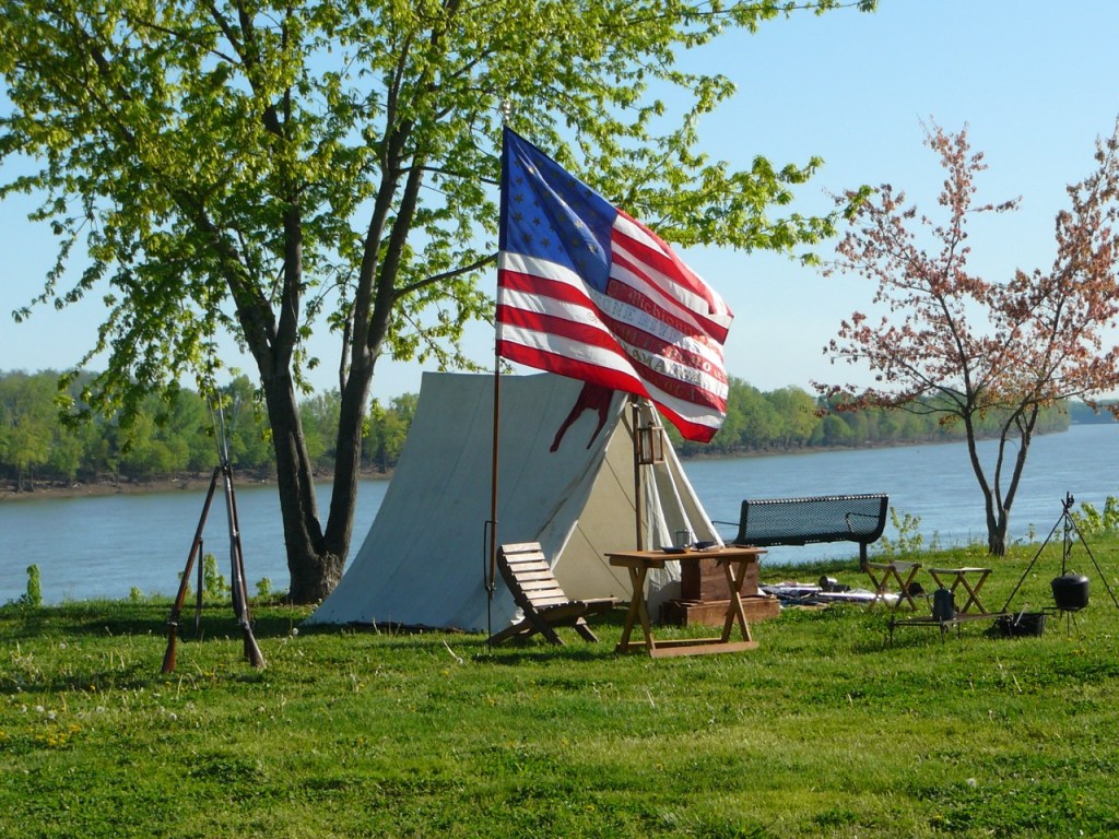 Cw camp at park