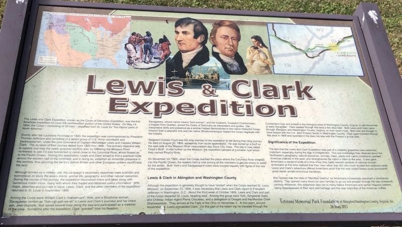 Lewisclark expedition marker