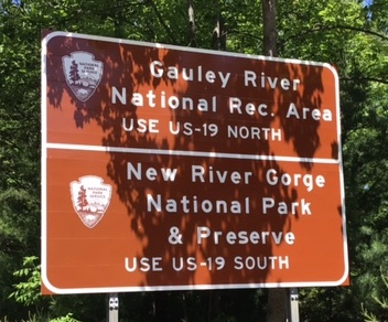 Nps river sign