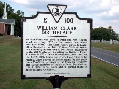 Birthplace historical marker