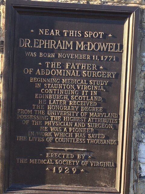 Mcdowell birth marker