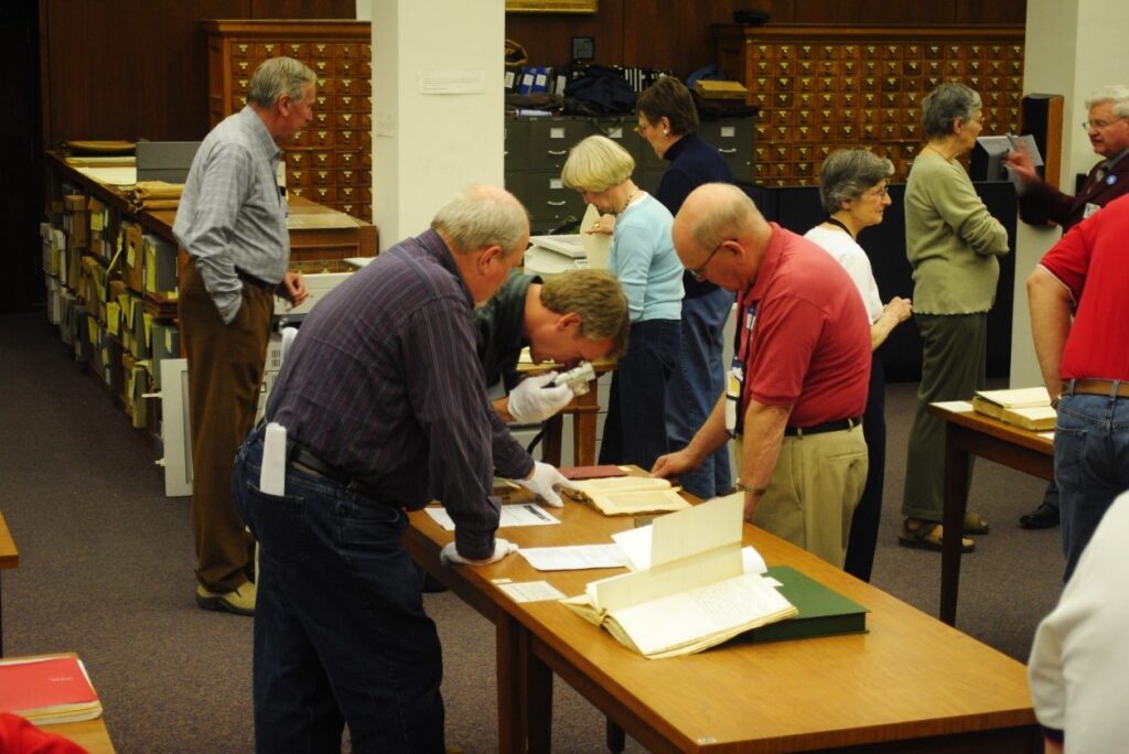 Jerry and Linda Robertson, Jerry Garrett and Loui Ritten, WI Historical Society, 2010