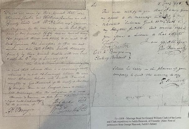 William Clark Marriage Bond