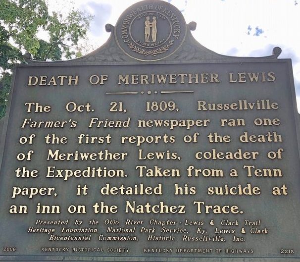 Russellville, KY Historical Marker (picture 2 of 2)
