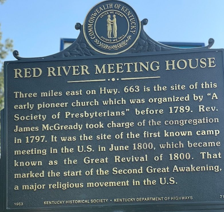 Red River Meeting House: Birthplace of the 2nd Great Awakening — Jen Miskov (picture 2 of 2)