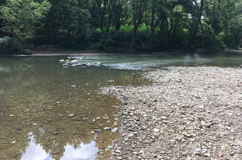 Rockcastle River Ford, Southern edge of Mt. Vernon, KY